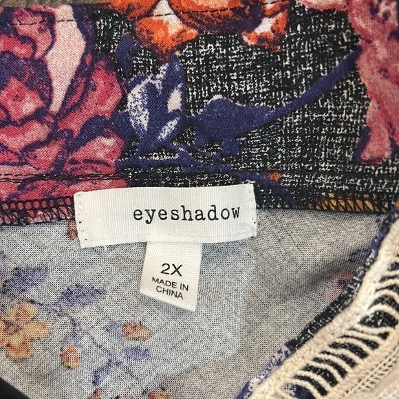 Eyeshadow multi colored kimono Women’s 2X - Picture 11 of 11